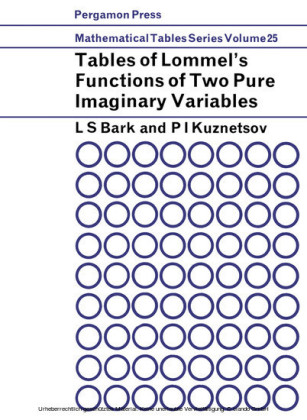 Tables of Lommel's Functions of Two Pure Imaginary Variables