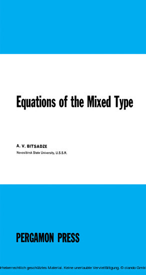 Equations of the Mixed Type main product photo