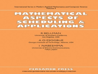 Mathematical Aspects of Scheduling and Applications
