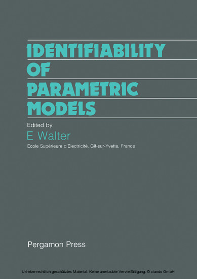 Identifiability of Parametric Models main product photo