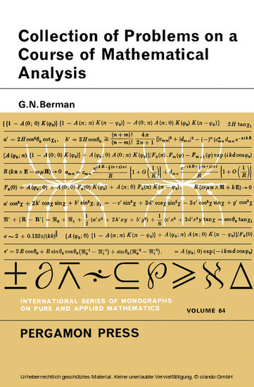 A Collection of Problems on a Course of Mathematical Analysis main product photo