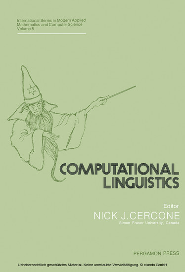 Computational Linguistics main product photo