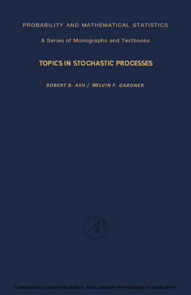 Topics in Stochastic Processes