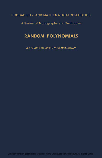 Random Polynomials main product photo