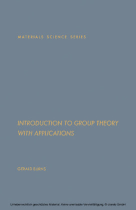 Introduction to Group Theory with Applications