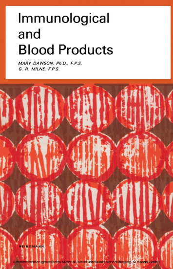 Immunological and Blood Products main product photo