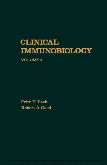 Clinical Immunobiology main product photo