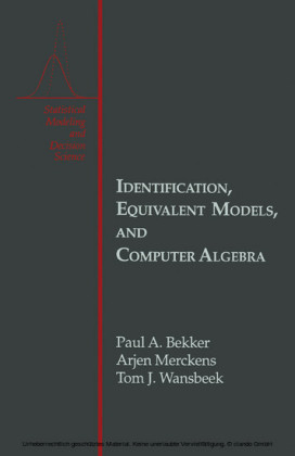 Identification, Equivalent Models, and Computer Algebra
