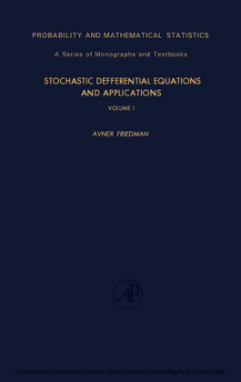 Stochastic Differential Equations and Applications