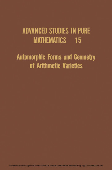 Automorphic Forms and Geometry of Arithmetic Varieties main product photo