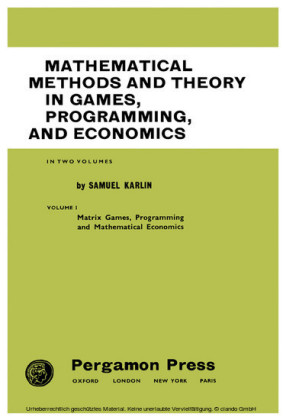 Mathematical Methods and Theory in Games, Programming, and Economics