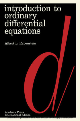 Introduction to Ordinary Differential Equations