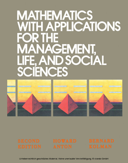 Mathematics with Applications for the Management, Life, and Social Sciences main product photo