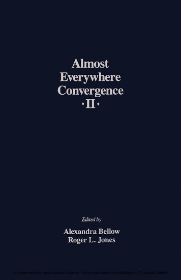 Almost Everywhere Convergence II main product photo