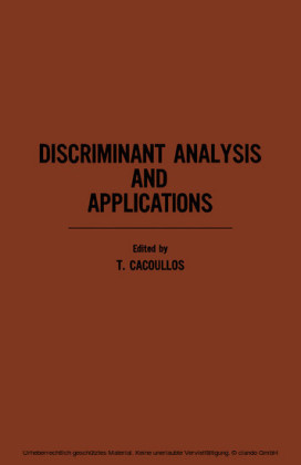Discriminant Analysis and Applications