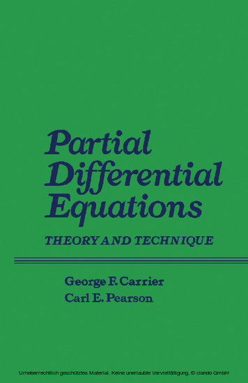 Partial Differential Equations main product photo