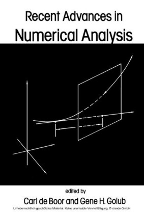 Recent Advances in Numerical Analysis