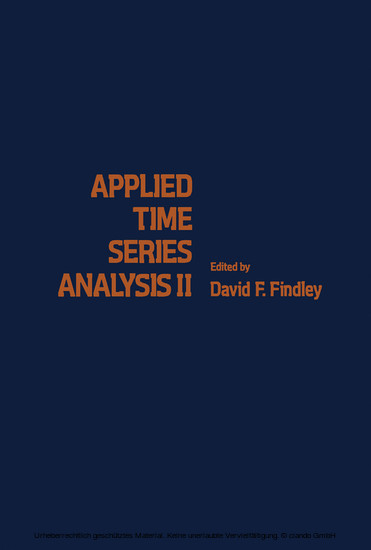 Applied Time Series Analysis II main product photo