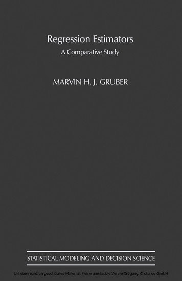 Regression Estimators main product photo