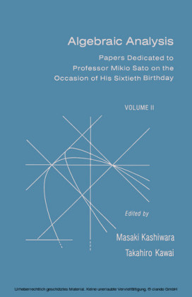 Algebraic Analysis