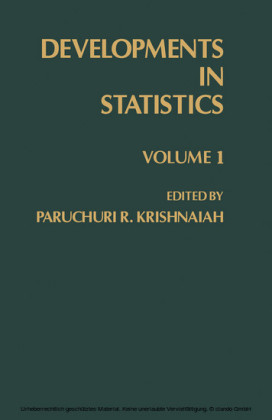 Developments in Statistics