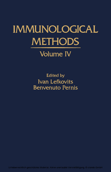 Immunological Methods main product photo