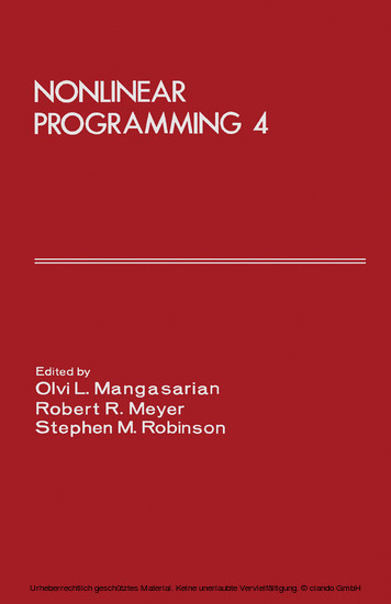 Nonlinear Programming 4 main product photo