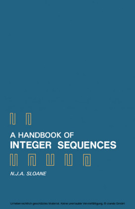 A Handbook of Integer Sequences