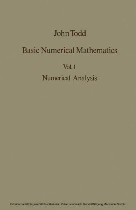 Numerical Analysis