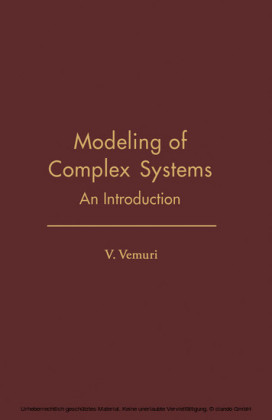 Modeling of Complex Systems