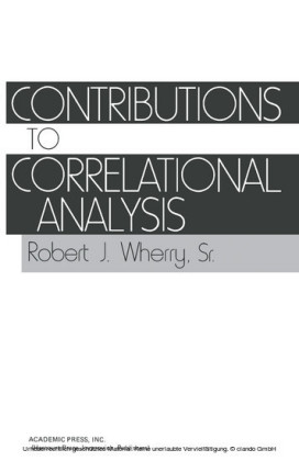Contributions to Correlational Analysis