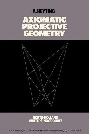 Axiomatic Projective Geometry main product photo