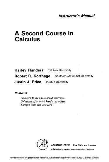 A Second Course in Calculus main product photo