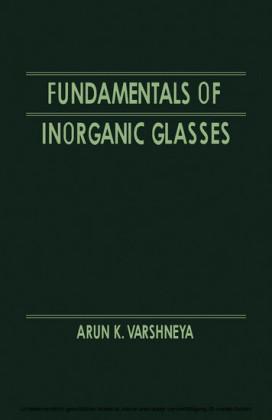Fundamentals of Inorganic Glasses