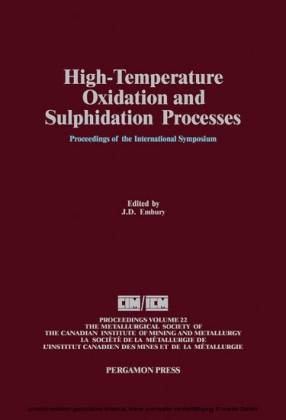High-Temperature Oxidation and Sulphidation Processes