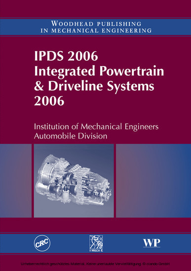 IPDS 2006 Integrated Powertrain and Driveline Systems 2006 main product photo