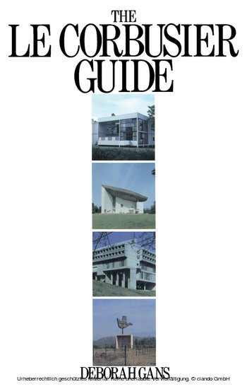 The Le Corbusier Guide main product photo