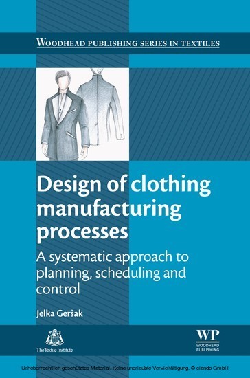 Design of Clothing Manufacturing Processes main product photo