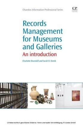 Records Management for Museums and Galleries