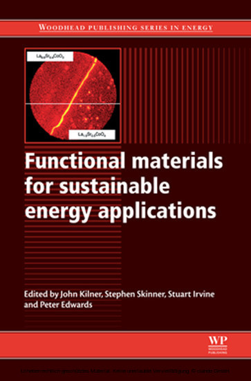 Functional Materials for Sustainable Energy Applications main product photo
