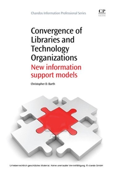 Convergence of Libraries and Technology Organizations main product photo