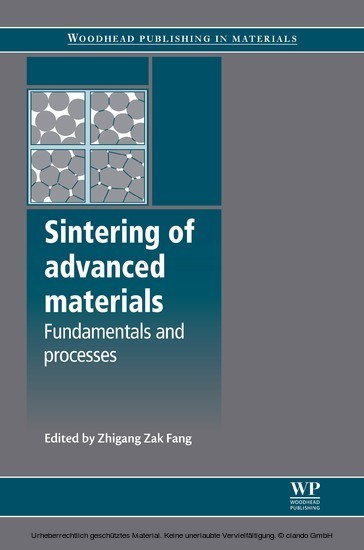 Sintering of Advanced Materials main product photo