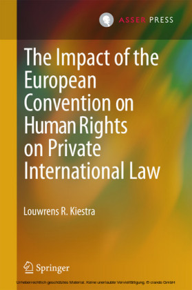 The Impact of the European Convention on Human Rights on Private International Law