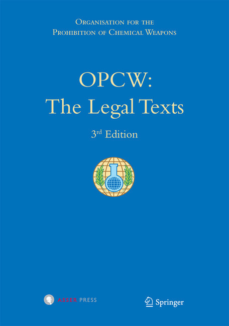 OPCW: The Legal Texts main product photo