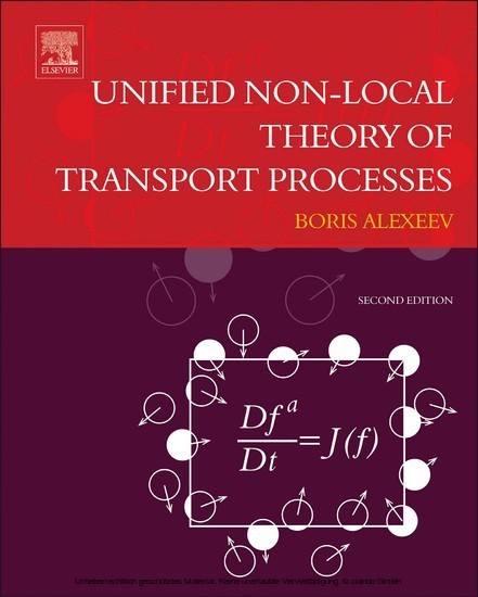 Unified Non-Local Theory of Transport Processes main product photo