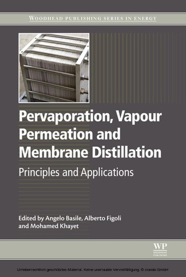 Pervaporation, Vapour Permeation and Membrane Distillation main product photo