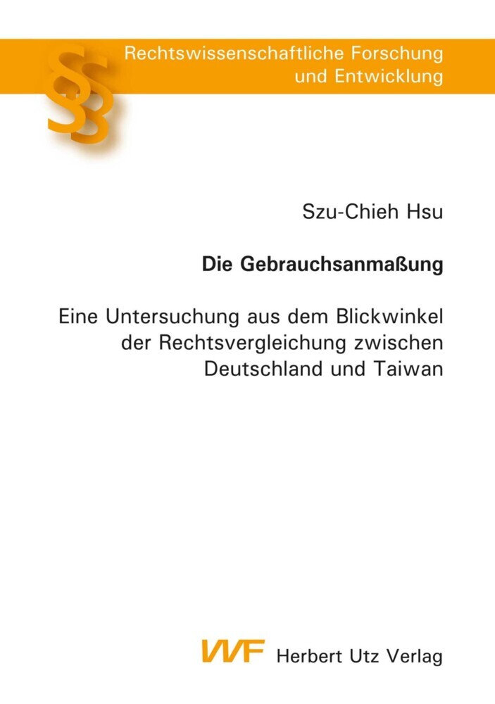 Die Gebrauchsanmaßung main product photo