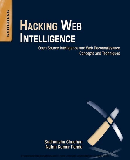 Hacking Web Intelligence main product photo