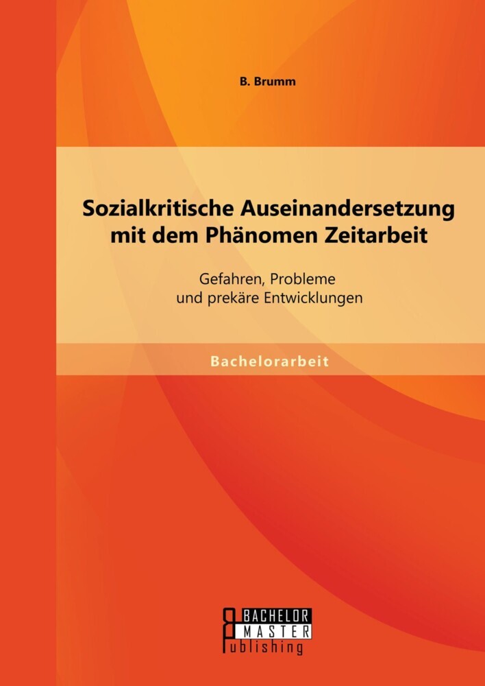 Sozialkritische Auseinandersetzung mit dem Phänomen Zeitarbeit: Gefahren, Probleme und prekäre Entwicklungen main product photo