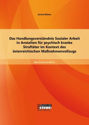 Das Handlungsverständnis Sozialer Arbeit in Anstalten für psychisch kranke Straftäter im Kontext des österreichischen Maßnahmenvollzugs